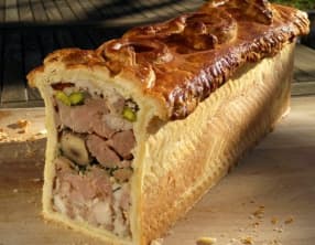 Pâté en croûte rustique