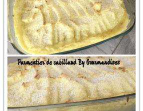Parmentier de cabillaud