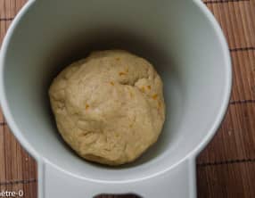 Pâte sucrée aux zestes de mandarines