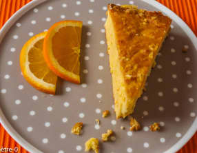 Gateau aux amandes et à l'orange