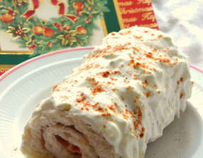 Bûche salée truite et fromage frais