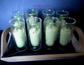 Mousse d’avocat et de truite fumée