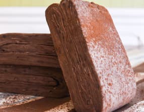 Pâte feuilletée au chocolat d'après Christophe Felder