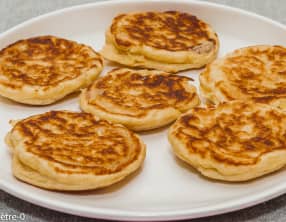 Blinis russe à la truite fumée