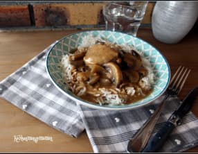 Filet mignon sauce au champignons et cèpes