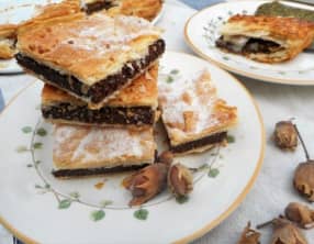 Galette des rois chocolat et noisettes