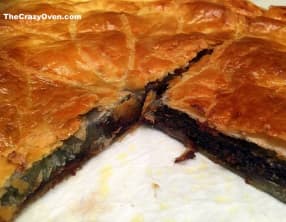 Galette frangipane chocolat et fève tonka