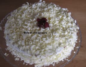 Gâteau ultra léger, l'Edelweiss