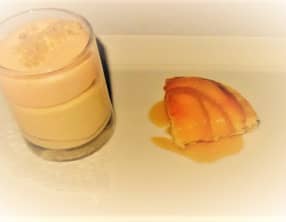 Crème dessert aux dattes, noix et amandes