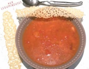 Minestrone aux légumineuses et petits légumes