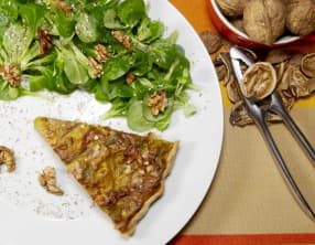 Tarte croquante et fondante, riche en prébiotiques.