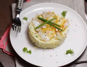 Haddock à l'écrasée de pommes de terre aux herbes