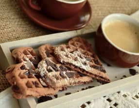 Gaufres aux amandes sans gluten