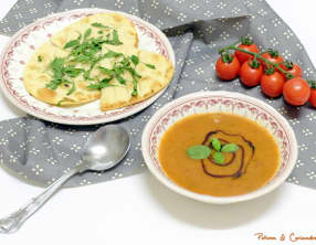 La soupe à la tomate