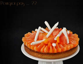 Tart-Ô Clémentines et agrumes