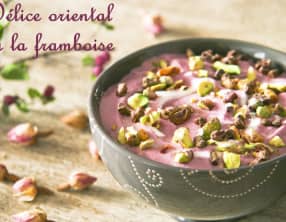 Délice oriental à la framboise