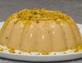 Flan à la pistache et au citron jaune