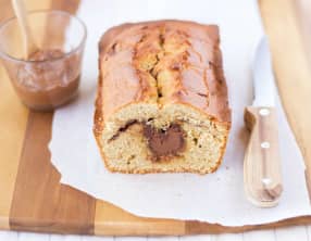 Cake à la pâte à tartiner et à la fleur d’oranger