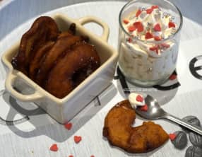 Koktail beignets pommes d'après Christophe Michalak