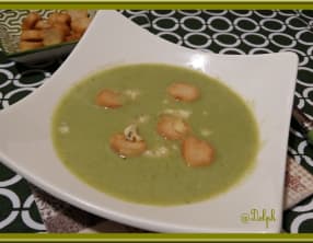 Soupe de Brocolis à la Fourme Persillée