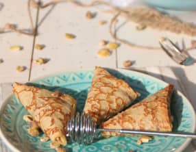 Crêpes aux saveurs orientales