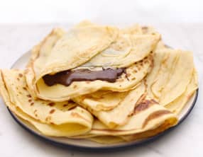 Crêpes faciles et moelleuses sans repos