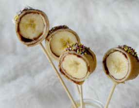 Crêpes sucettes de la Chandeleur