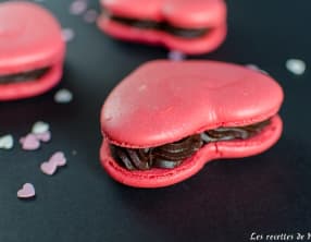 Coeur de macaron pimenté