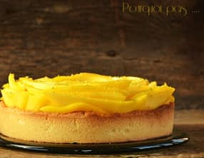 Tart-Ô mangue, citron, fleur d'oranger