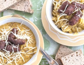 Soupe de « N’importe quel légume » aux merguez