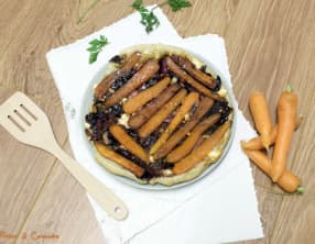 Tarte tatin à la carotte