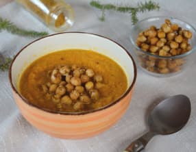 Soupe de carottes aux épices