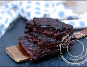 Fondant à la patate douce et chocolat