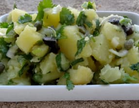 Salade de pommes de terre de Chypre