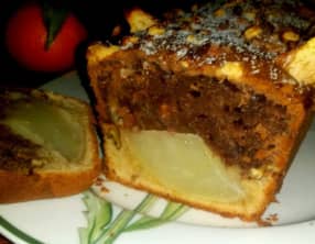 Pain d'épices aux poires