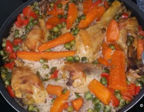Riz au poulet