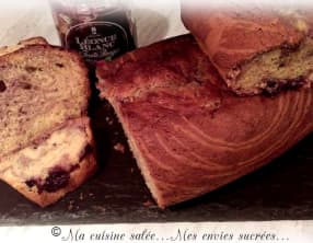 Zébra-cake vanille et 3 fruits rouges