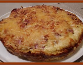 Gâteau de Pommes de terre au bacon