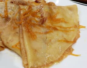 Crêpes sauce à l'orange façon "Suzette"