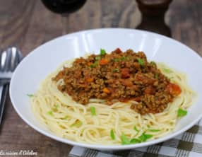 Spaghettis à la Bolognaise