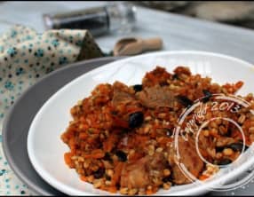 Filet mignon aux carottes, courgettes et patates douces
