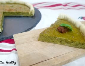 Tarte au poireau et à la tomate séchée