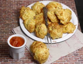 Bouchées et ketchup aux carottes