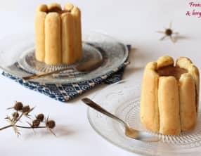 Mini charlottes chocolat chataigne