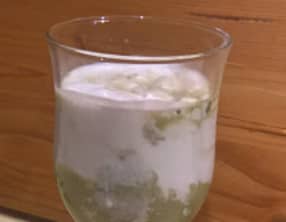 Milkshake matcha coco