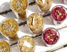 Recyclez vos restes en verrines