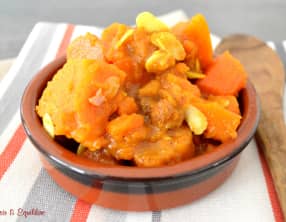Tajine de légumes oranges