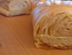 Baguette tourbillon briochée