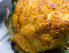 Chou-fleur rôti aux épices