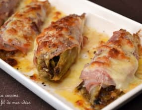 Chicons braisés à la pancetta et mozzarella